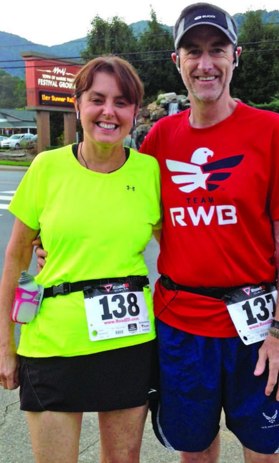 Patrick Johnson and wife Kathie